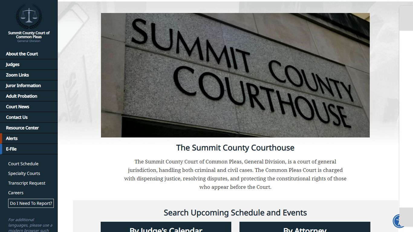 Summit County Court of Common Pleas